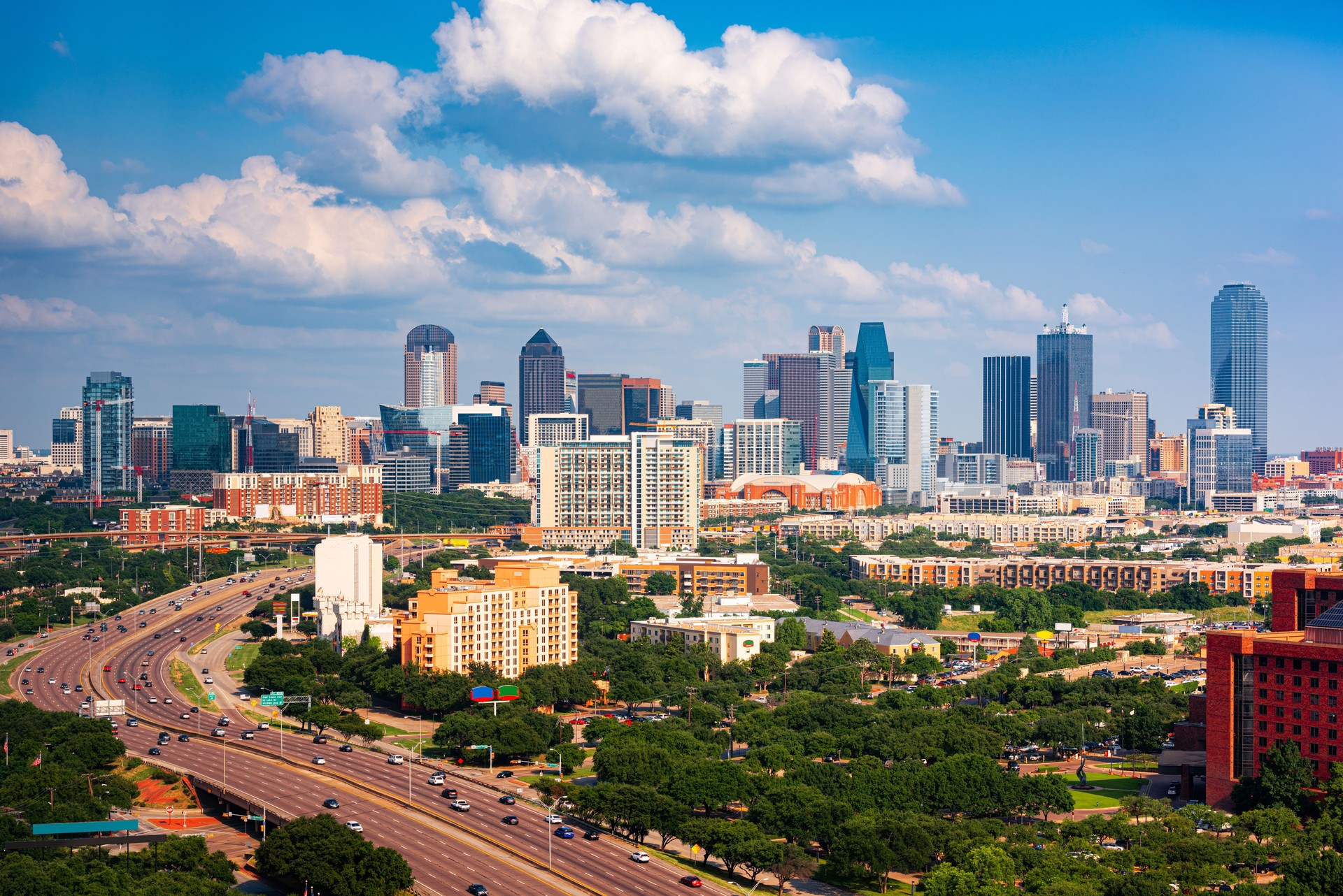 Dallas, Texas, USA Downtown Skyline